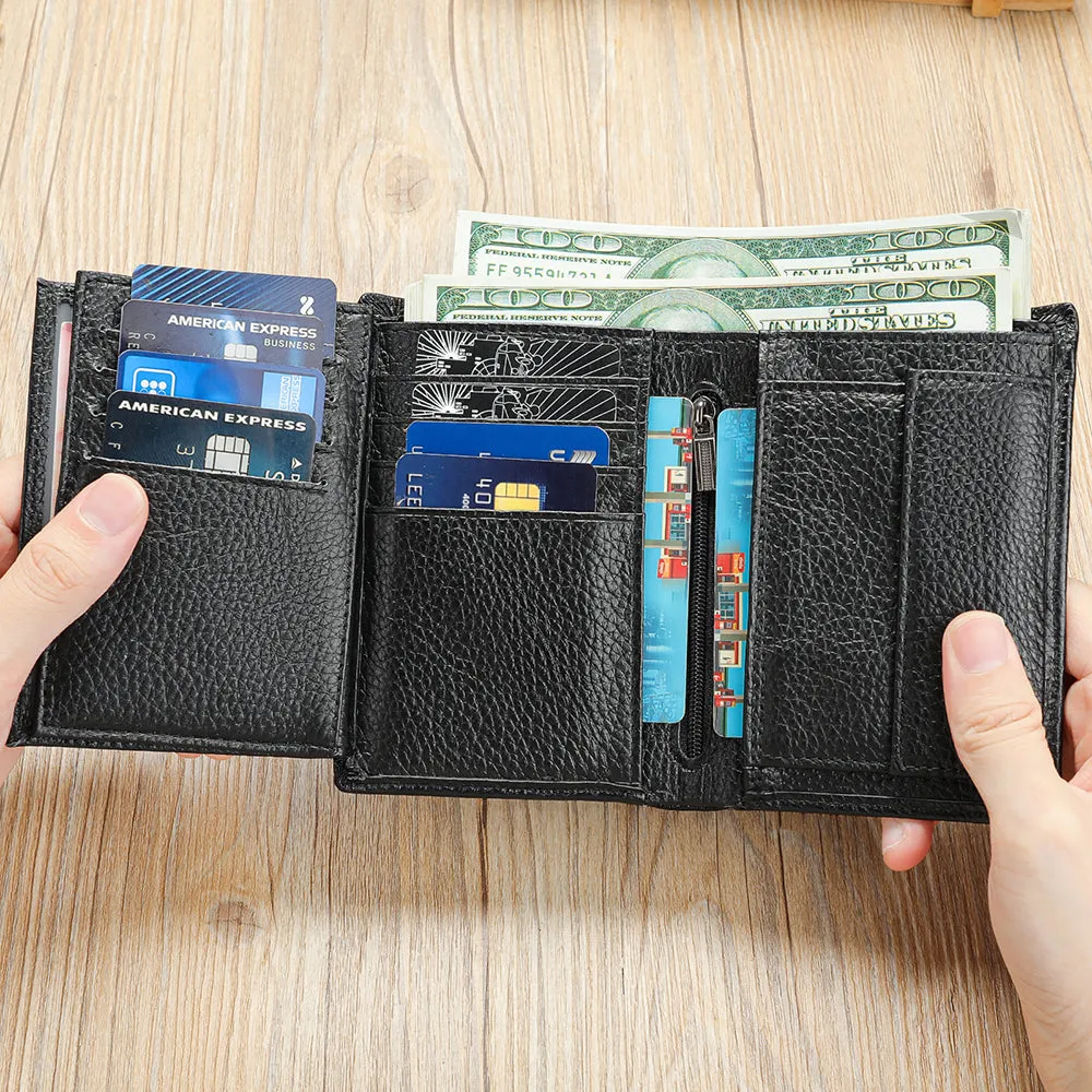 2H #1152 Genuine Leather Wallet