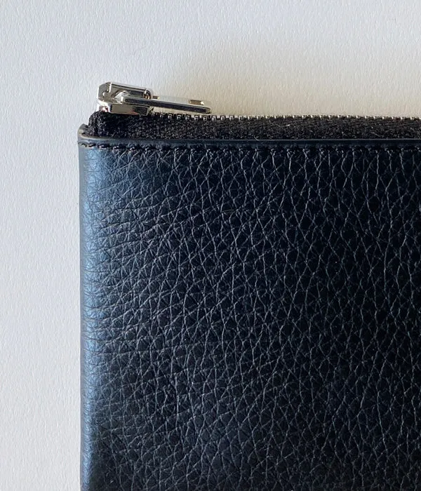 Aeta/L-SHAPED WALLET S(BLACK)