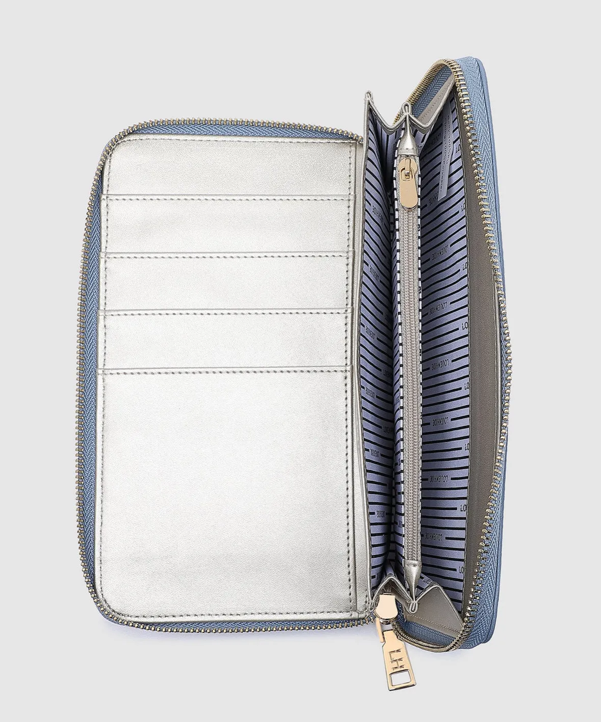 Arabella Travel Wallet ~ Blue