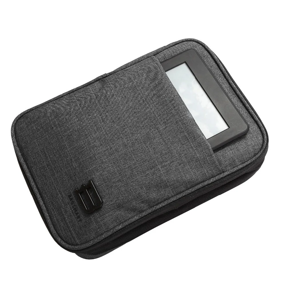 BAGSMART Electronic Travel Accessories Nylon For SD Card USB Cable Kindle iPad Charger Portable Accessories Bag