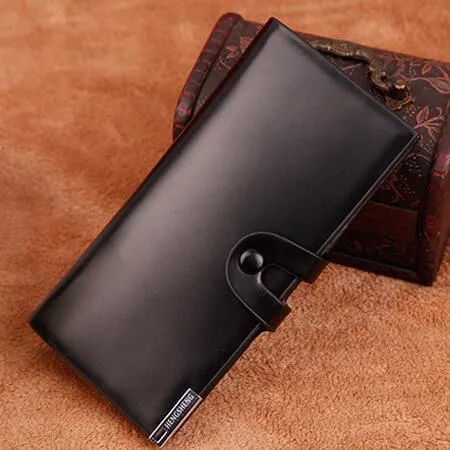 Business Long Leather Wallets