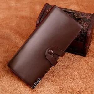 Business Long Leather Wallets