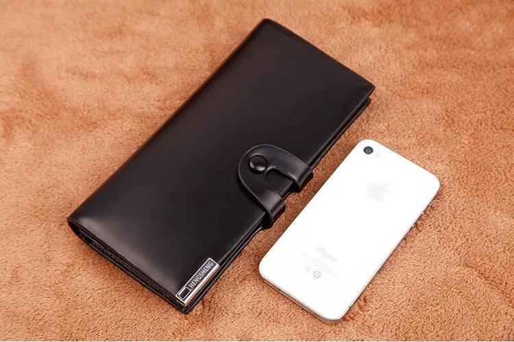 Business Long Leather Wallets