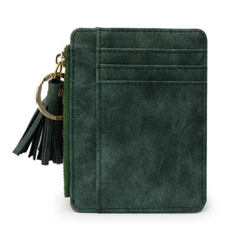 Compact Card Holder With Large Capacity Cute Mini Coin Purse