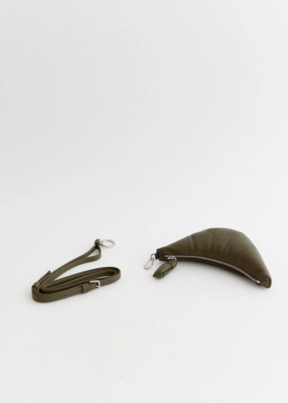 Crossbody Croissant Coin Purse