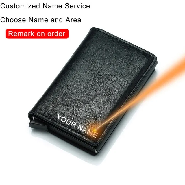 DIENQI Rfid Card Holder Men Wallets Money Bag Male Vintage Black Short Purse 2020 Small Leather Slim Wallets Mini Wallets Thin