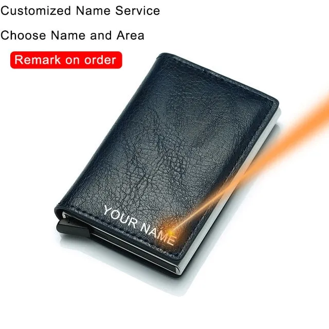 DIENQI Rfid Card Holder Men Wallets Money Bag Male Vintage Black Short Purse 2020 Small Leather Slim Wallets Mini Wallets Thin