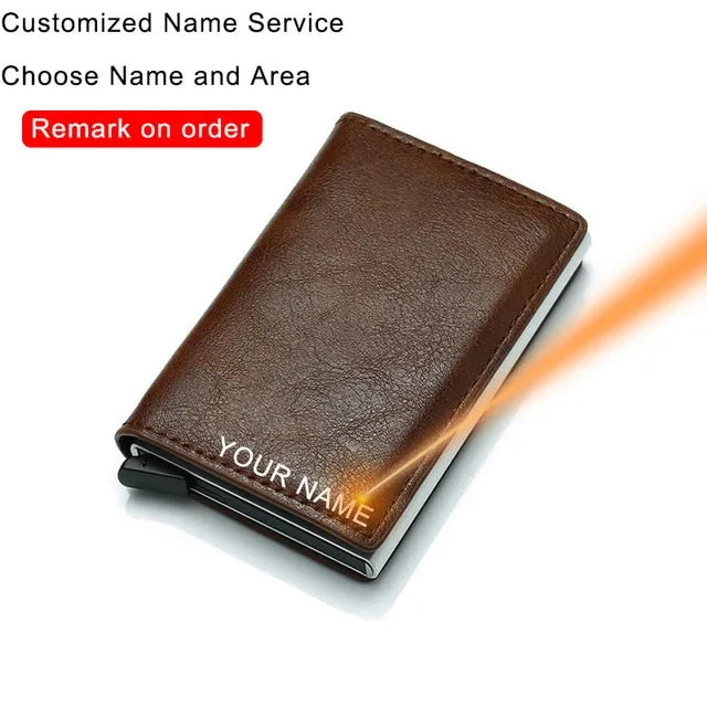 DIENQI Rfid Card Holder Men Wallets Money Bag Male Vintage Black Short Purse 2020 Small Leather Slim Wallets Mini Wallets Thin