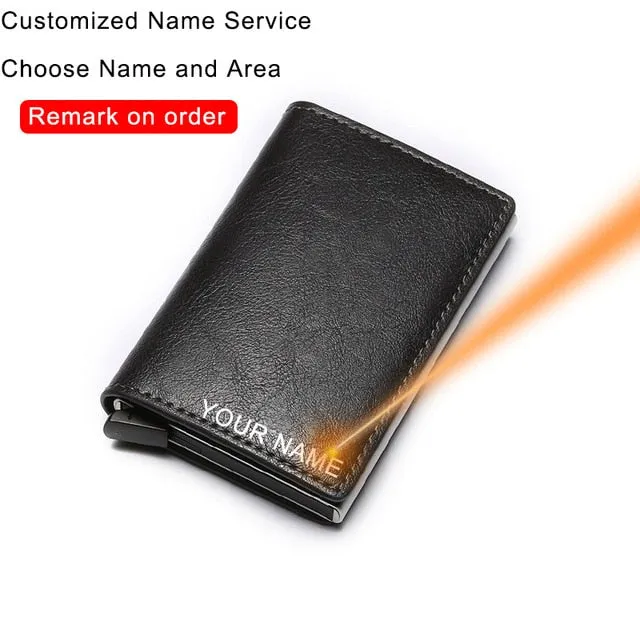DIENQI Rfid Card Holder Men Wallets Money Bag Male Vintage Black Short Purse 2020 Small Leather Slim Wallets Mini Wallets Thin