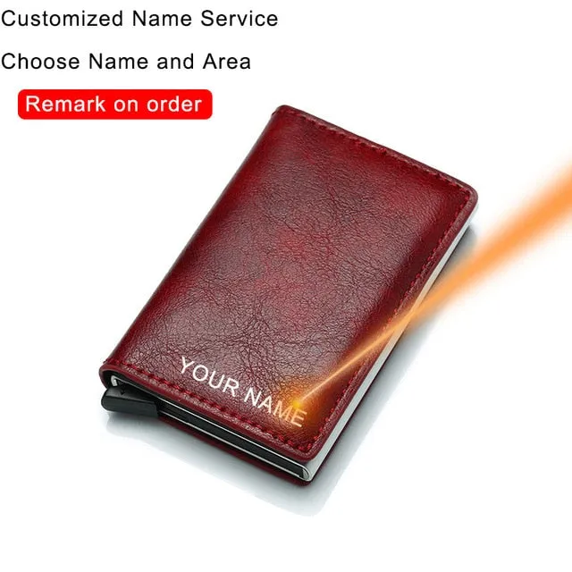 DIENQI Rfid Card Holder Men Wallets Money Bag Male Vintage Black Short Purse 2020 Small Leather Slim Wallets Mini Wallets Thin