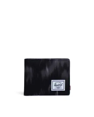 Herschel Roy Wallet - Blurred Ikat Black