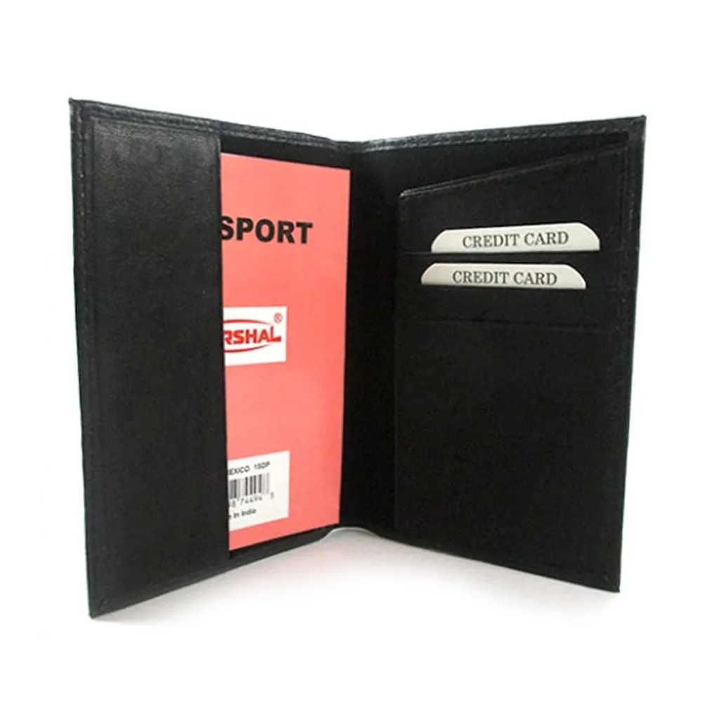 Italian Italy Genuine Leather Passport Cover Holder Protector Europe Union New