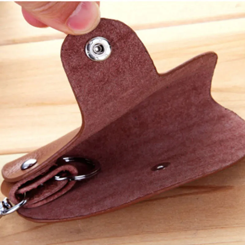 Key Case Leather Wallet