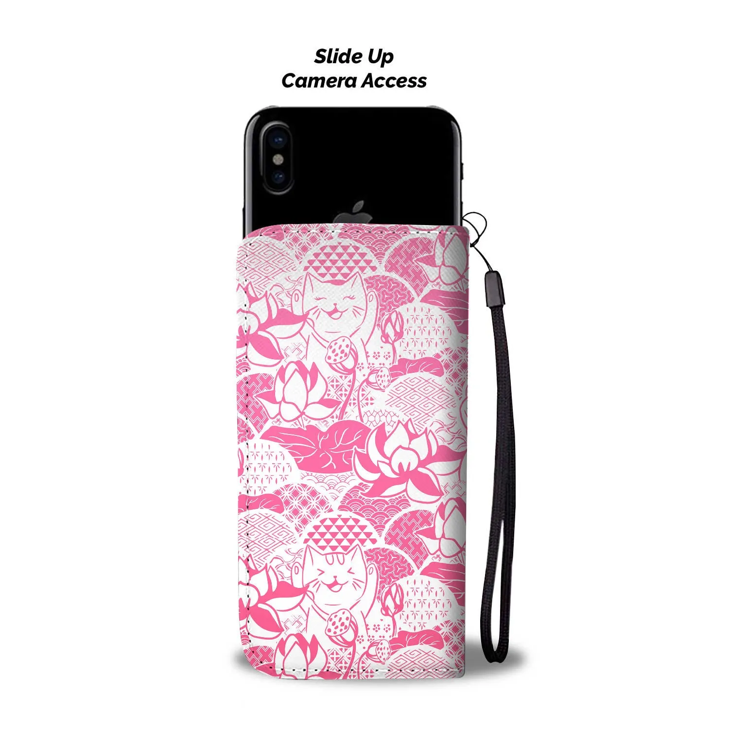 Kimono Cats Wallet Case