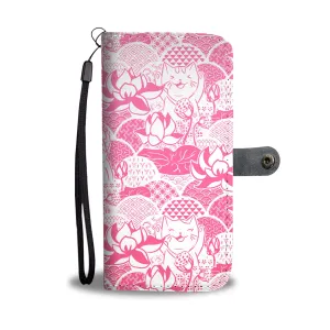 Kimono Cats Wallet Case