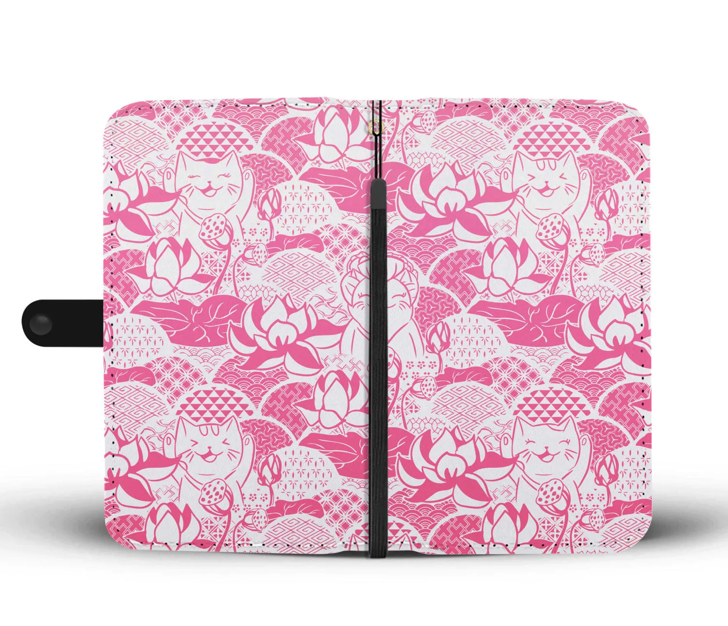 Kimono Cats Wallet Case