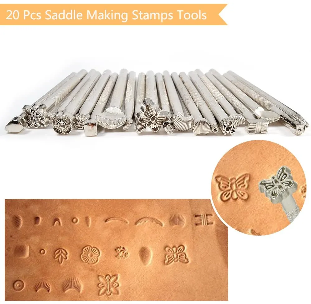 Leather Tools SIMPZIA 52 pcs