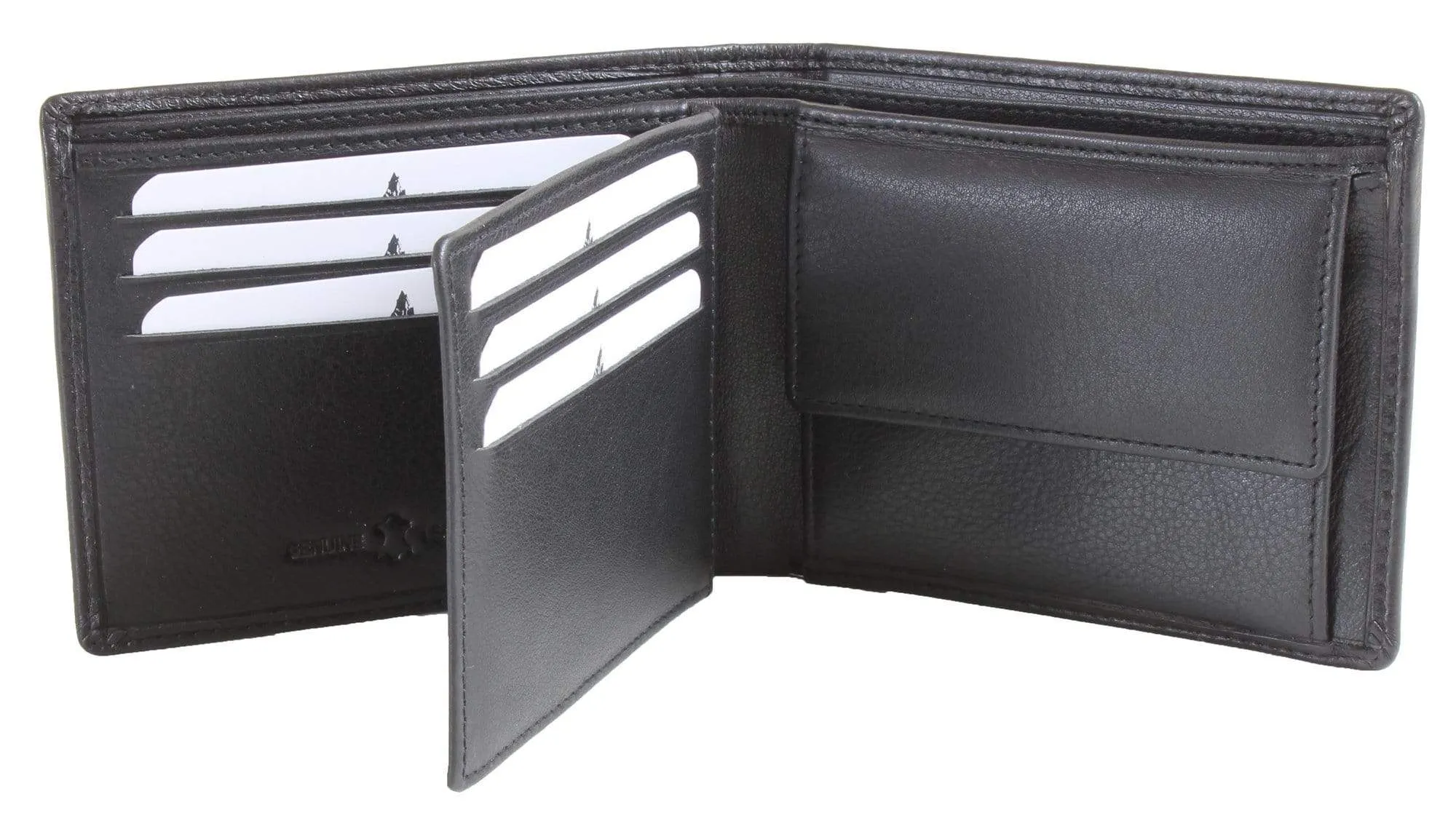 Leather Wallet - Various Colours