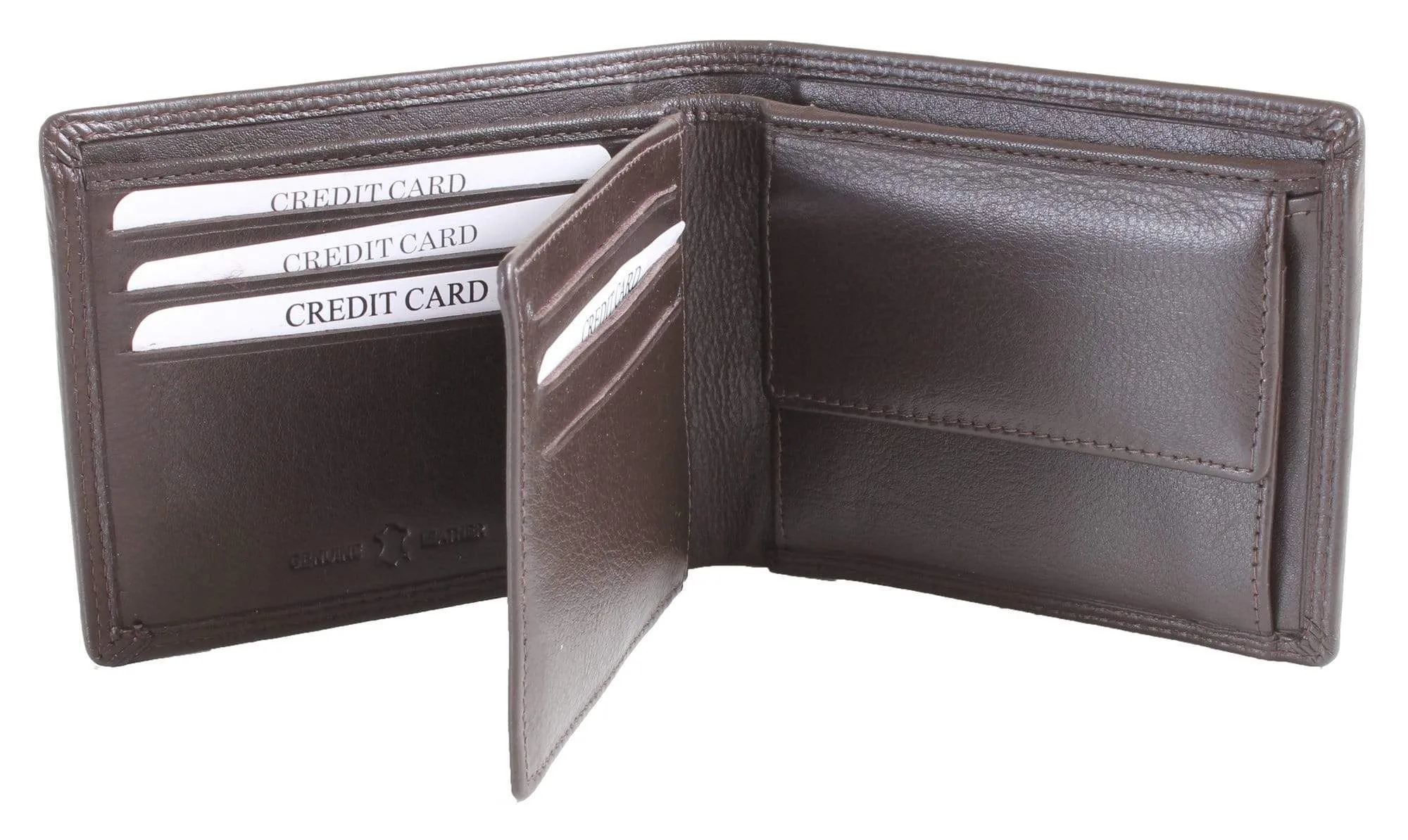 Leather Wallet - Various Colours