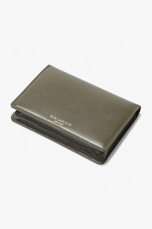 Passport Holder - Kidskin :: Deep Green