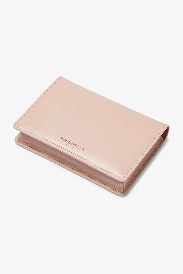 Passport Holder - Kidskin :: Light Rose