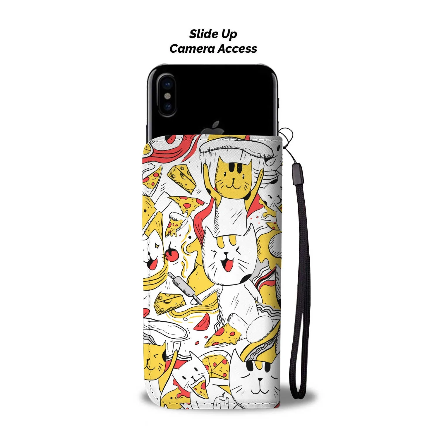 Pizza Cats Wallet Case