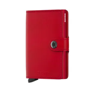 Secrid Mini Wallet- Original Red-Red