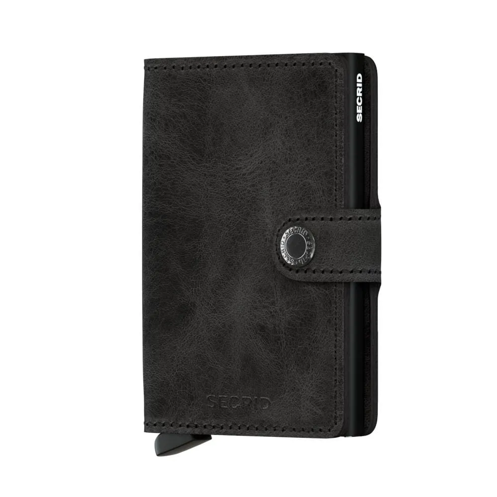 Secrid Mini Wallet- Vintage Black