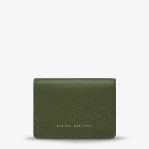 Status Anxiety Easy Does It Leather Wallet (Khaki)