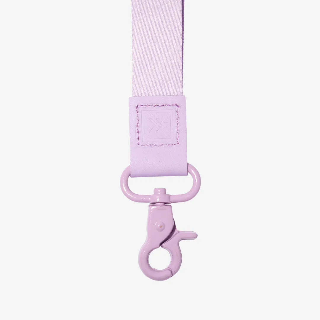 Thread Wallets Lavender Neck Lanyard