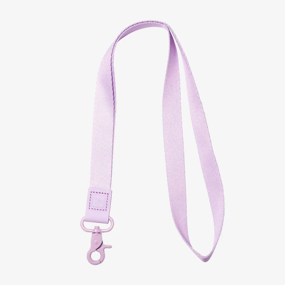 Thread Wallets Lavender Neck Lanyard