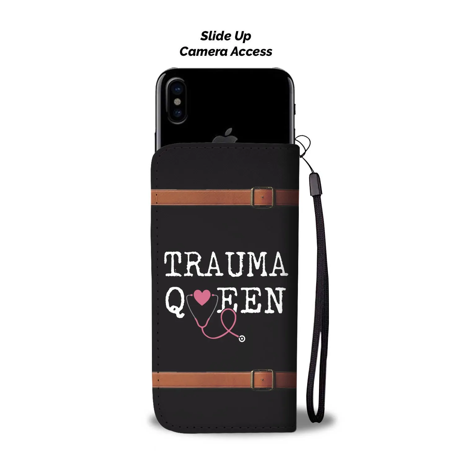 Trauma Queen Wallet Case