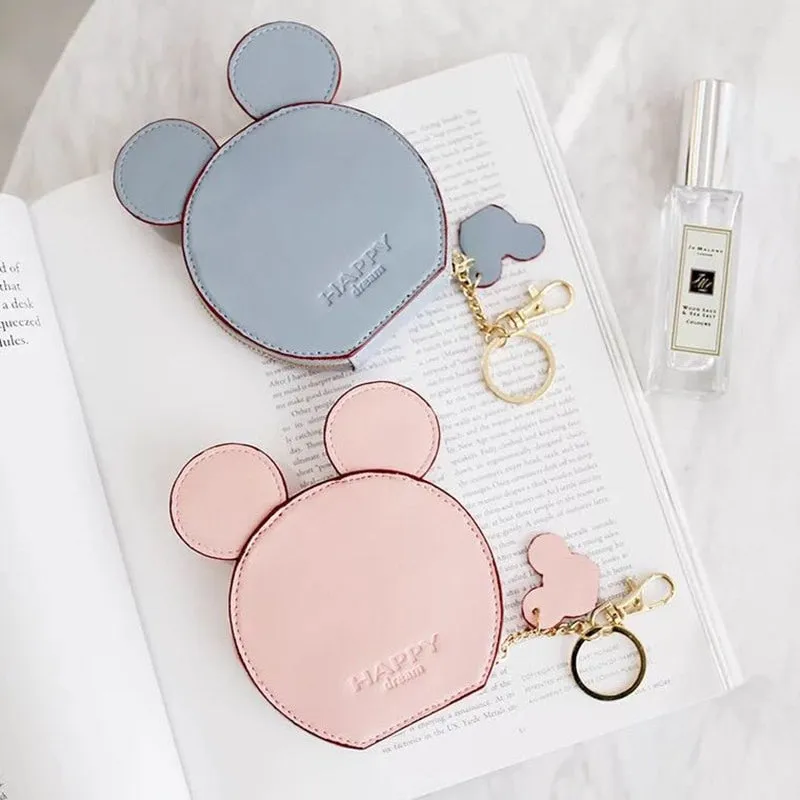Women Small Cute Cartoon kawaii Card Holder Wallets
