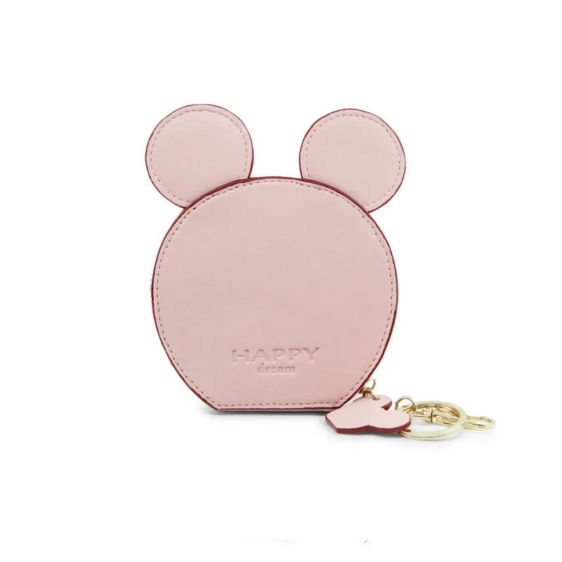 Women Small Cute Cartoon kawaii Card Holder Wallets